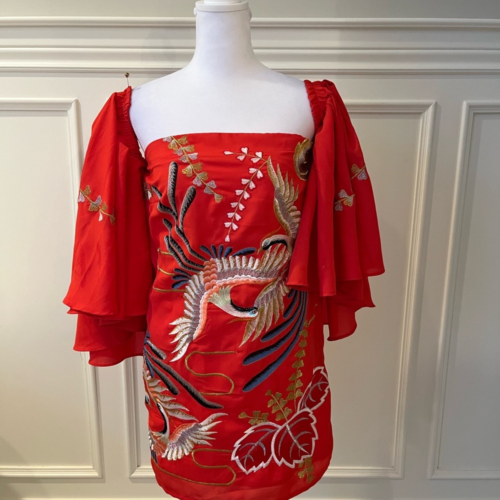 Stunning embroidered dress